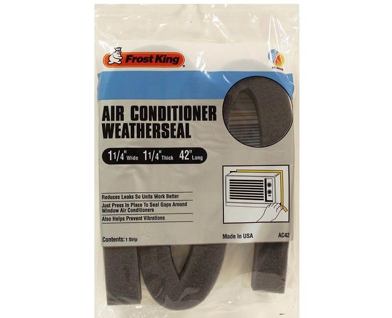 1-1/4" FOAM WEATHER SEAL .Air conditioner , reduce Leaks