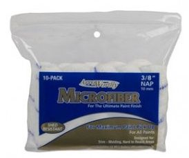 ARROWORTHY MICROFIBER MINI ROLLER COVER 4MFR3CK 4" X 3/8" 10 PACK