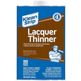 KLEAN STRIP QML170SC LACQUER THINNER QUART VOC COMPLIANT