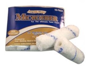 ARROWORTHY MICROFIBER MINI ROLLER COVER 10 PACK  6-1/2" X 3/8"