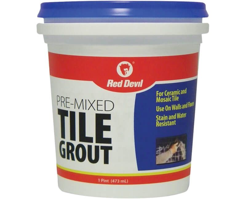 Pre-Mixed Tile Grout 1 Pt.