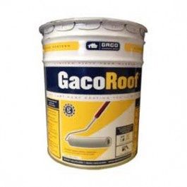 GacoFlex  GacoRoof 100% Silicone Roof Coating White 5-Gallon