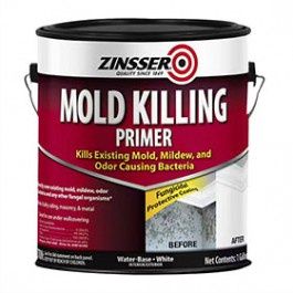 Mold Killing Interior/exterior Primer, White, 1 Gallon, Epa Registered