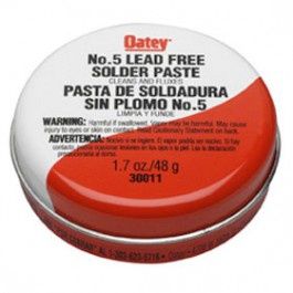 OATEY  #5 1.7 OUNCE LEAD FREE PASTE FLUX IN BULK
