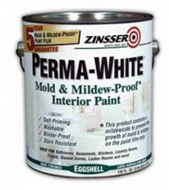 White Satin Water Interior Paint- 1 qt.