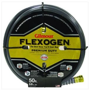 FLEXOGEN SUPER DUTY GRAY HOSE 600PSI 5/8" X 50'