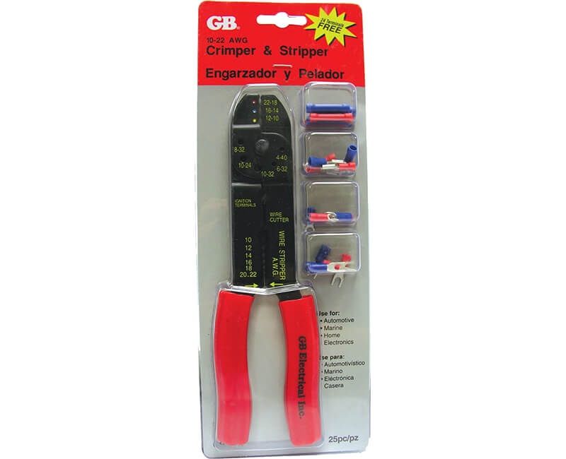 GARDNER BENDER GS-67K STRIPPER &amp; CRIMPING TOOL KIT 1/CARD