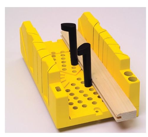 Plastic Mitre Box With 12" Saw