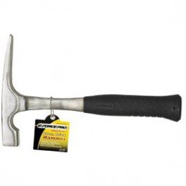G-FORCE 21122 20 OZ BRICK HAMMER SOLID STEEL WITH ERGO GRIP HANDLE