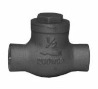 1/2" COPPER SWING CHECK VALVE (FOR COPPER SERVICE TUBING)- A848F