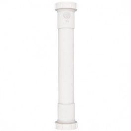 PLUMB PAK PP55-12W EXTENSION TUBE SLIP JOINT 1 1/2" X 12" WHITE PLASTIC