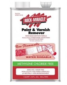 ROCK MIRACLE FMFC-05250 METHYLENE CHLORIDE FREE PAINT STRIPPER - WATER BASED