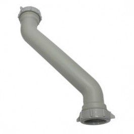 PLUMB PAK PP944W EXTENSION TUBE SLIP JOINT 1-1/4" X 6" PLASTIC WHITE FINISH