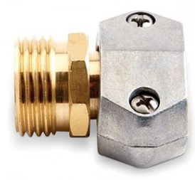 GILMOUR PRO 801324-1001 5/8" AND 3/4" BRASS MALE CLAMP COUPLING