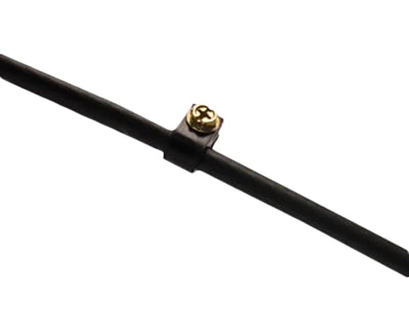 1/4" COAXIAL CABLE CLAMP FOR RG-6, 20 PCS/ BAG