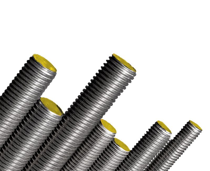 3/8-16 X 72" THREADED ROD - YELLOW 0.38"