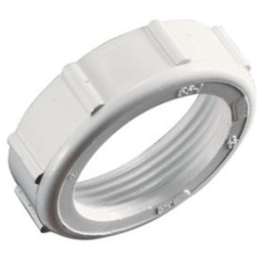 WING NUT SLIP JOINT 1-1/2" X 1-1/2" PLASTIC WHITE FINISH