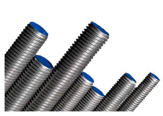 1/4-20 X 72" THREADED ROD - BLUE