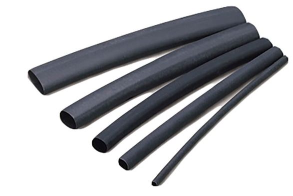 HEAT SHRINK TUBING, 1/8" - 1/16" 4" L ; 7/CD