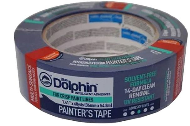 BLUE PAINTER'S TAPE 1-1/2" X 60 YD