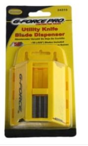 UTILITY KNIFE DISPENSER 50 BLADES