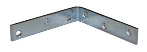 CORNER BRACES ZINC PLATED BULK NO SCREWS 5"