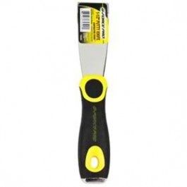 G-FORCE 70500 1-1/2" FLEXIBLE STAINLESS STEEL PUTTY KNIFE ERGO GRIP HANDLE