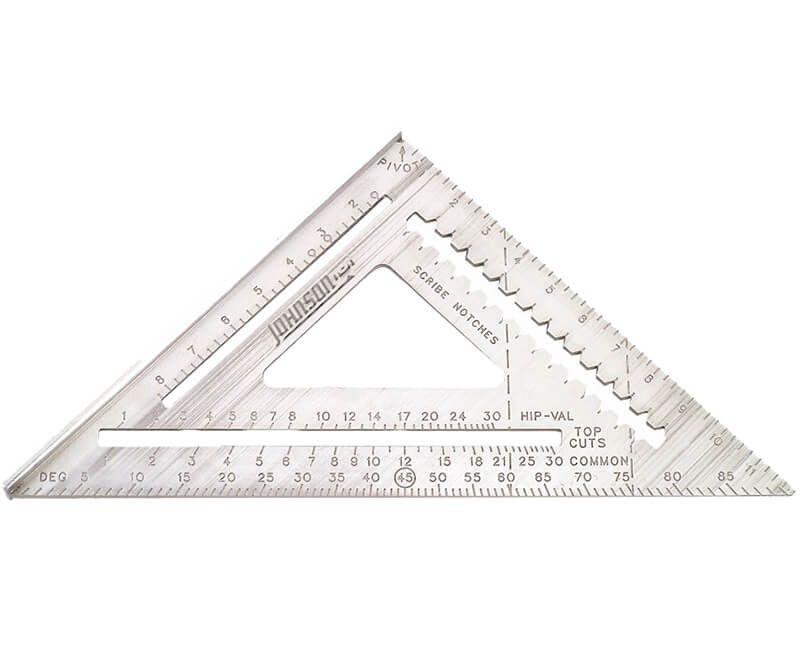 12" Contractor Aluminum Rafter Square