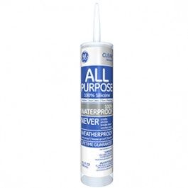 GE 012A 2795576 10.1 OZ CLEAR ALL PURPOSE SILICONE 1 SEALANT