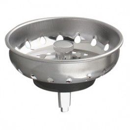PLUMB PAK PP820-22 STRAINER BASKET REPLACEMENT WITH FIXED POST AND STOPPER