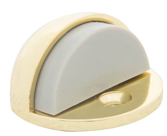 Low Dome Stop 1" - Brass Plated Carded