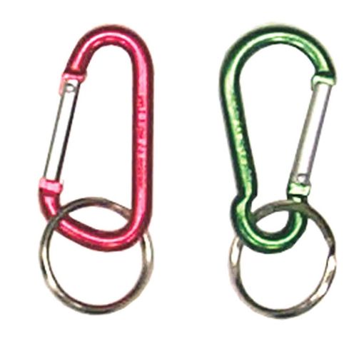 Carabiner Climber Clip With 2-3/8" Key Ring