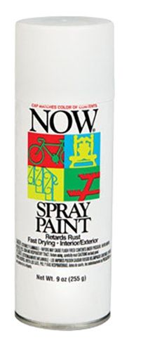 KRYLON NOW WROUGHT IRON FLAT WHITE 9 OZ SPRAY PAINT