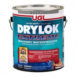 UGL DRYLOK 831983 GRAY EXTREME LATEX CONCRETE &amp; MASONRY WATERPROOFER