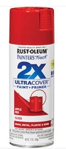 RUST-OLEUM ULTRA COVER ENAMEL GLOSS APPLE RED