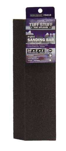 Angle Drywall Sanding Block - Medium 1/Card, 10" x 3" x 1" X-Large