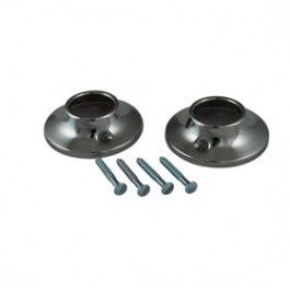 FLANGE WROT 1" OD ROUND FOR SHOWER ROD