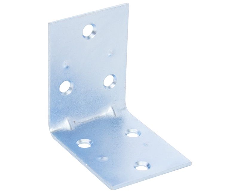 Corner Brace With Screws - Carded, 2" Extra Wide
