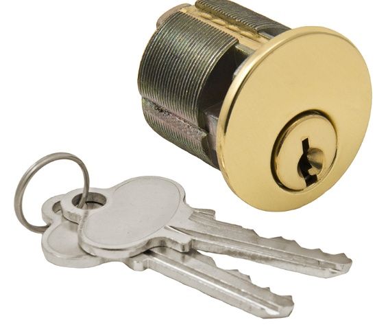 1-1/4" MORTISE CYLINDER SE1 US3 KA2 STANDARD CAM