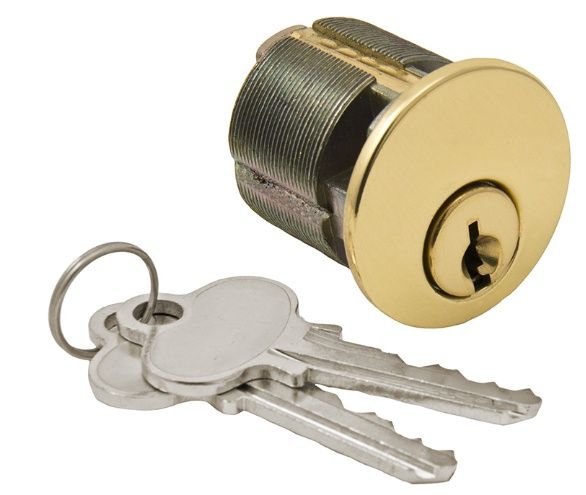 1-1/2" MORTISE CYLINDER SE1 US3 KD STANDARD CAM