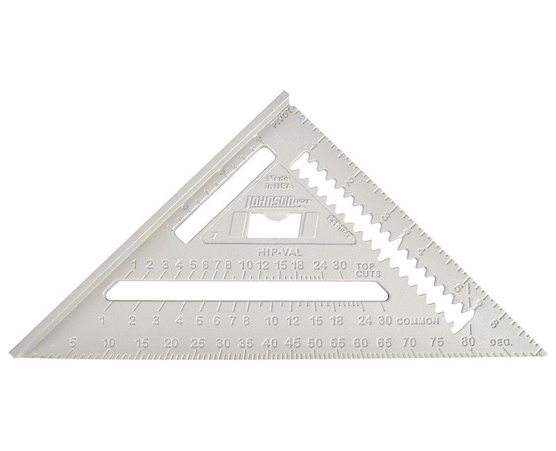 RAFTER ANGLE SQUARE 7" ALUMINUM
