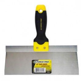 G-FORCE 10" FLEXIBLE S/S TAPE KNIFE ERGO GRIP