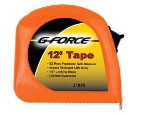 TAPE MEASURE NEONORANGE 12' X 1/2"