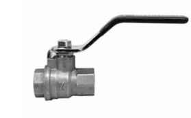 1" IPS LEVER HANDLE FULL PORT BRASS BALL VALVE (FOR NON-POTABLE WATER) LEAD FREE-A731C