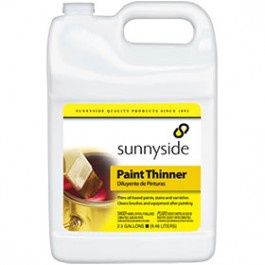 SUNNYSIDE 30588 112 OZ PAINT THINNER LVP PLASTIC BOTTLE VOC &amp; CARB COMPLIANT 1 Gallon