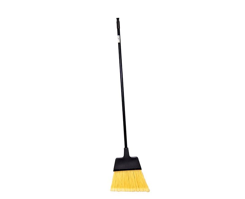 Broom Plastic Bristle Large Angle 48" handles