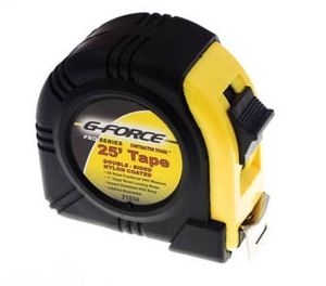 RUBBERGRIP TAPE MEASURE 25' X 1"
