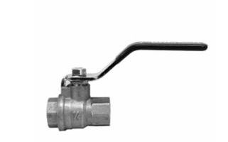 3/4" IPS LEVER HANDLE FULL PORT BRASS BALL VALVE (FOR NON-POTABLE WATER) LEAD FREE