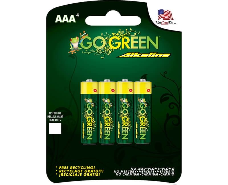 AAA Alkaline Batteries 4 Pack