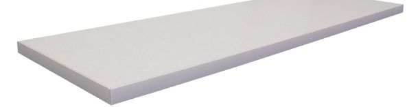 8 x 36 Laminate Shelving White 5/8"